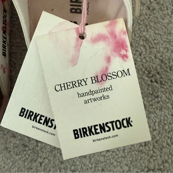 NWT Birkenstock Arizona Womens Blossom White Birko-Flo - Picture 8 of 9